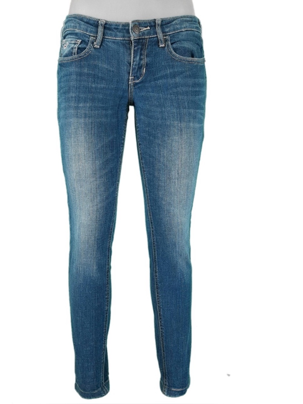 Hollister Women’s Med Wash Super Skinny Jeans Sz 5L